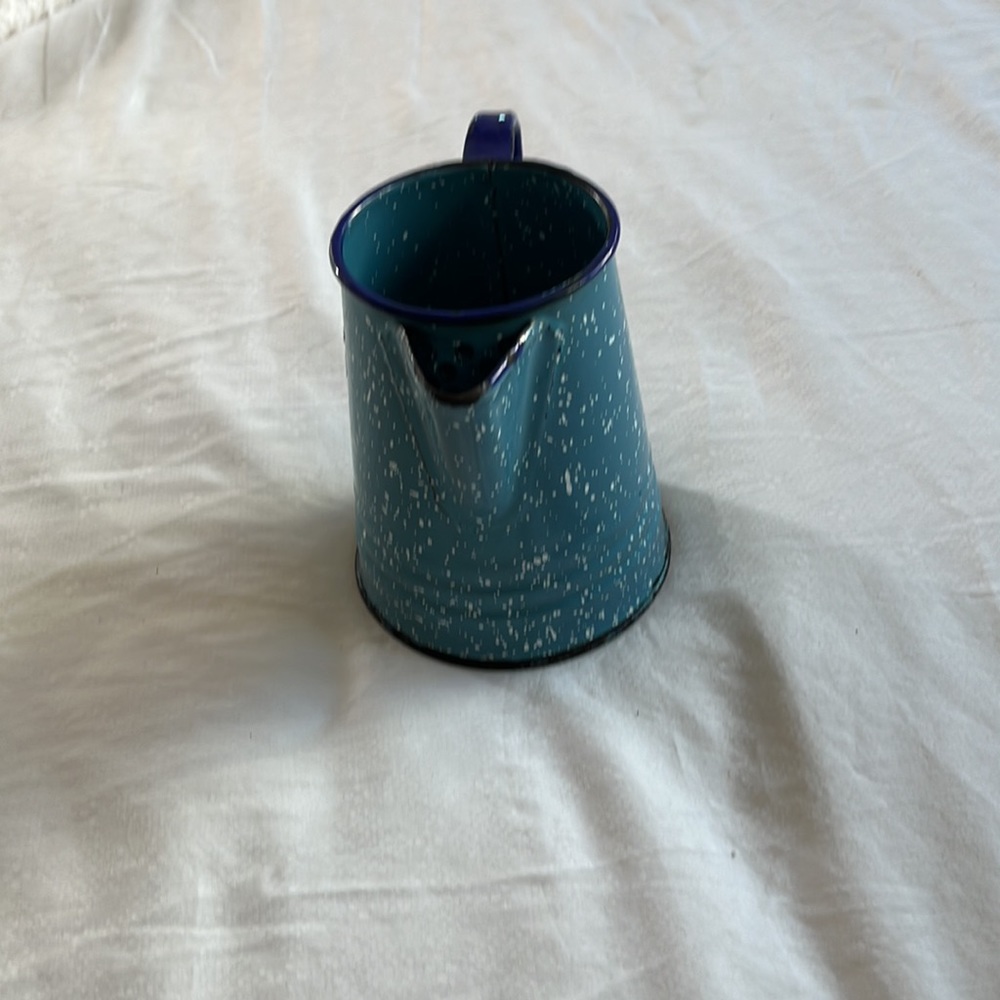 Enamel Ware Pitcher - Picture 4 of 4